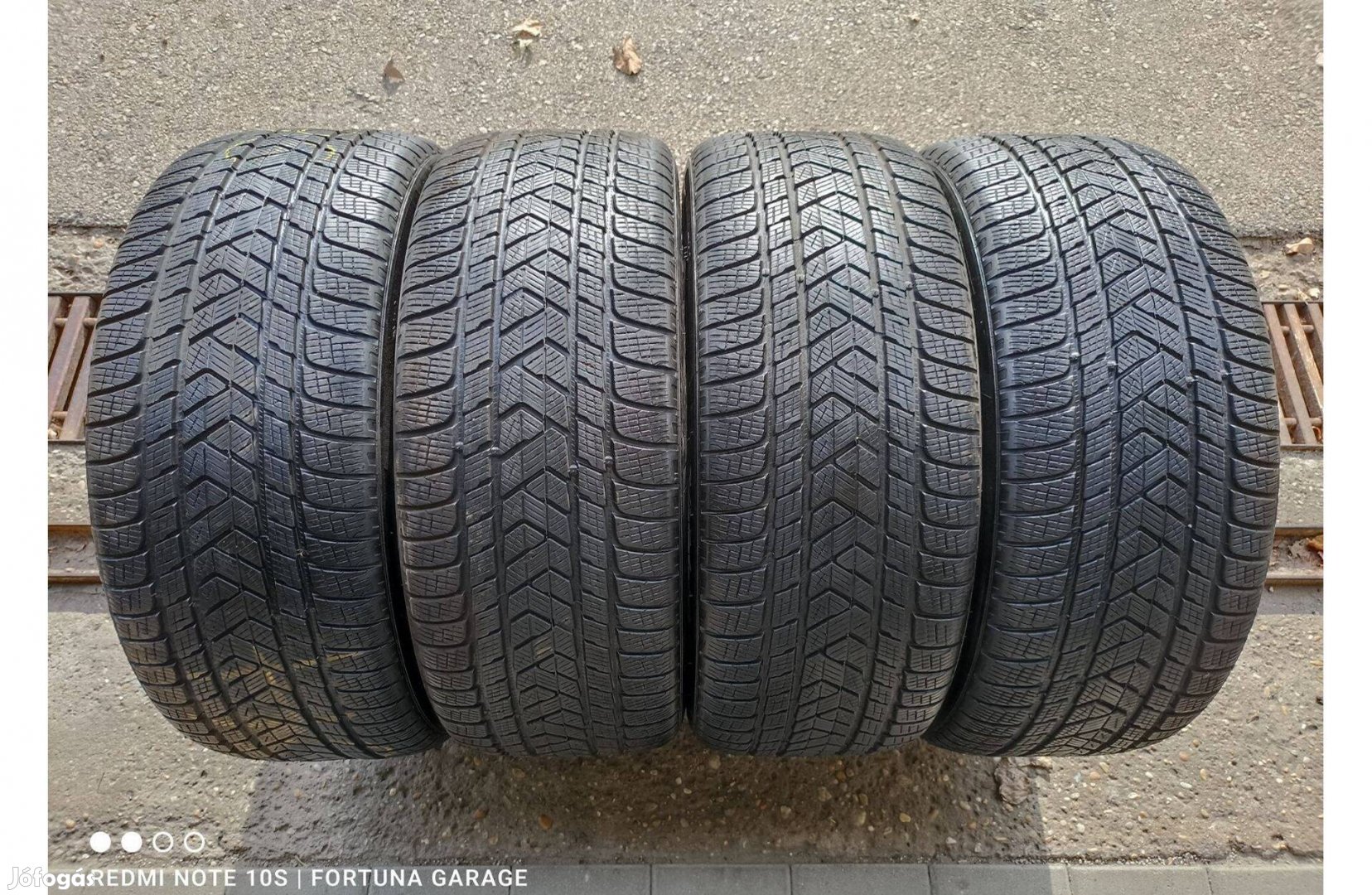 285/45 R21" Pirelli Scorpion használt téli garnitúra