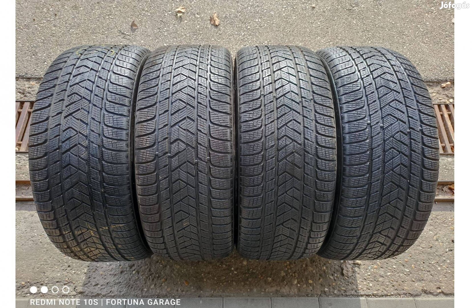 285/45 R21" Pirelli Scorpion használt téli garnitúra