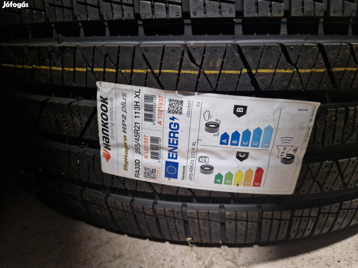 285/45r21 Hankook nyari garnitúra új 