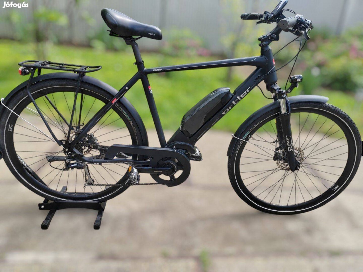 28 Ortler Comfort aluvázas elektromos trekking ebike kerékpár