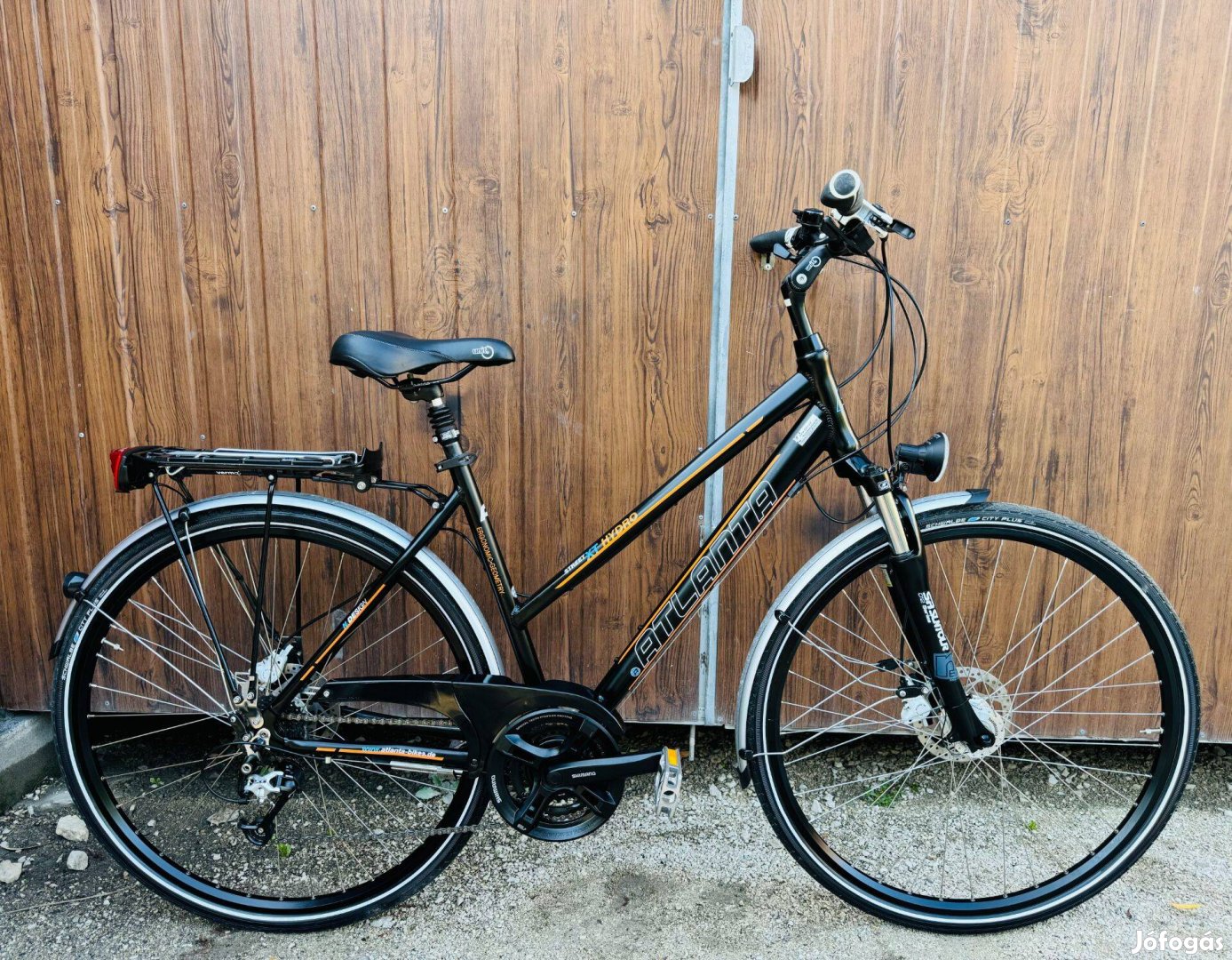 28" Atlanta aluvázas kerékpár Gyönyörű áll!Deore XT/3x8s/Hidrfék/