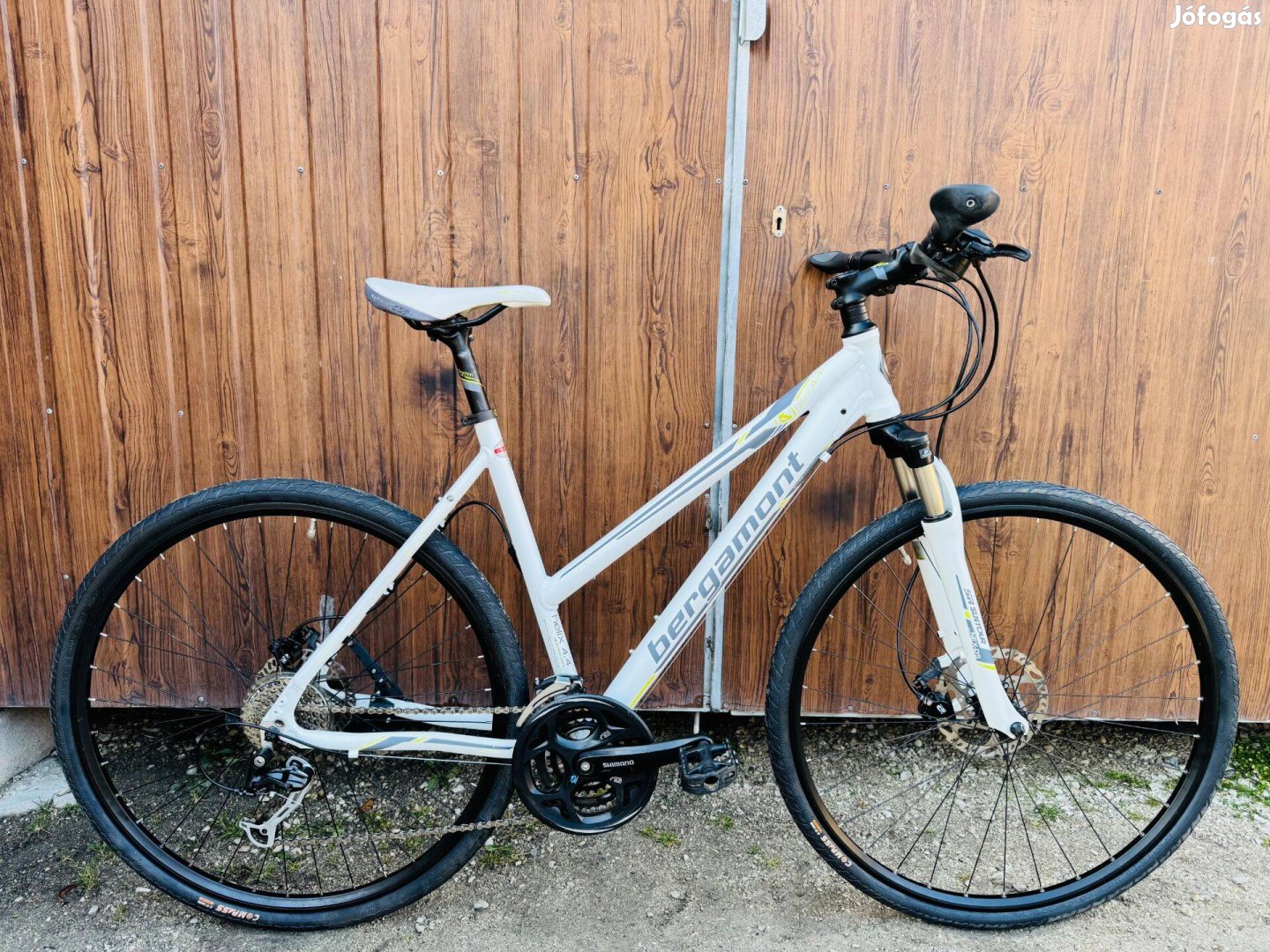 28" Bergamont aluvázas Trekking kerékpár Újszerű!Shimano/3x8s/Hidrfék
