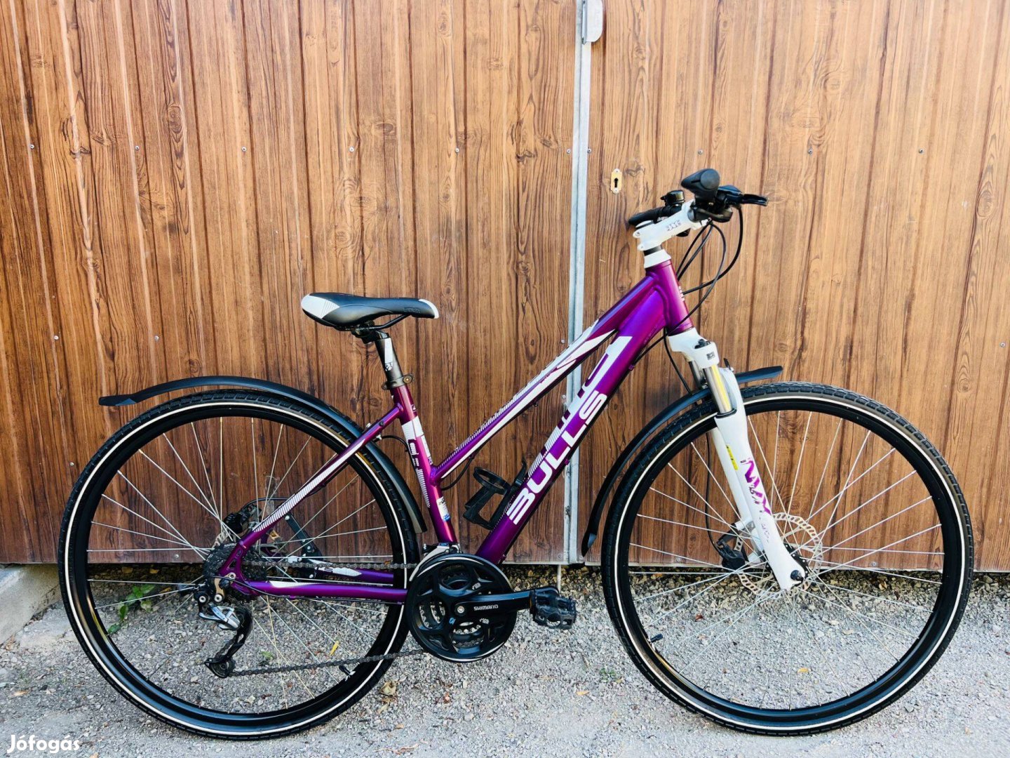 28" Bulls aluvázas Trekking kerékpár Gyönyörű Áll!Shimano/3x8/Hidrfék/