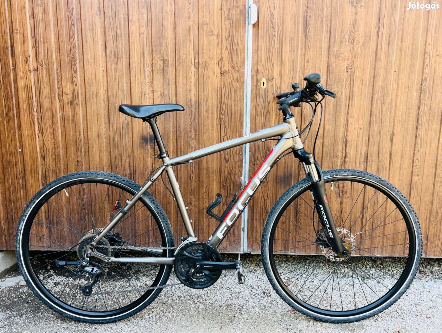 28" Focus aluvázas kerékpár Gyönyörű áll!Hidrfék/3x9s/Shimano