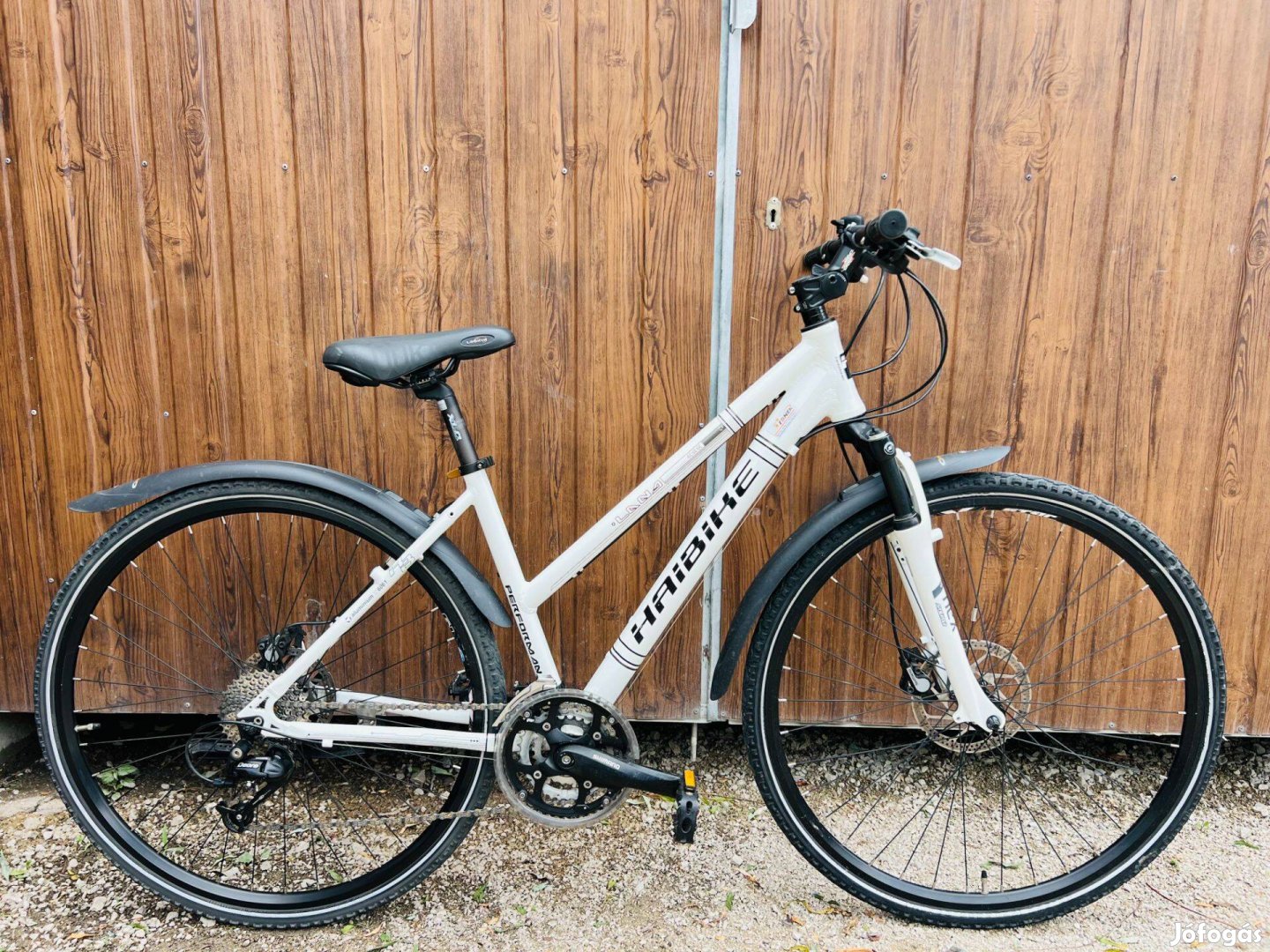 28" Haibike aluvázas kerékpár Kitűnő áll!Deore/3x9/Hidrfék/Lockout