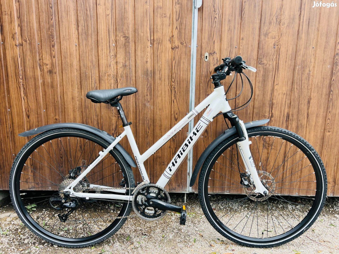 28" Haibike aluvázas kerékpár Kitűnő áll!Deore/3x9/Hidrfék/Lockout