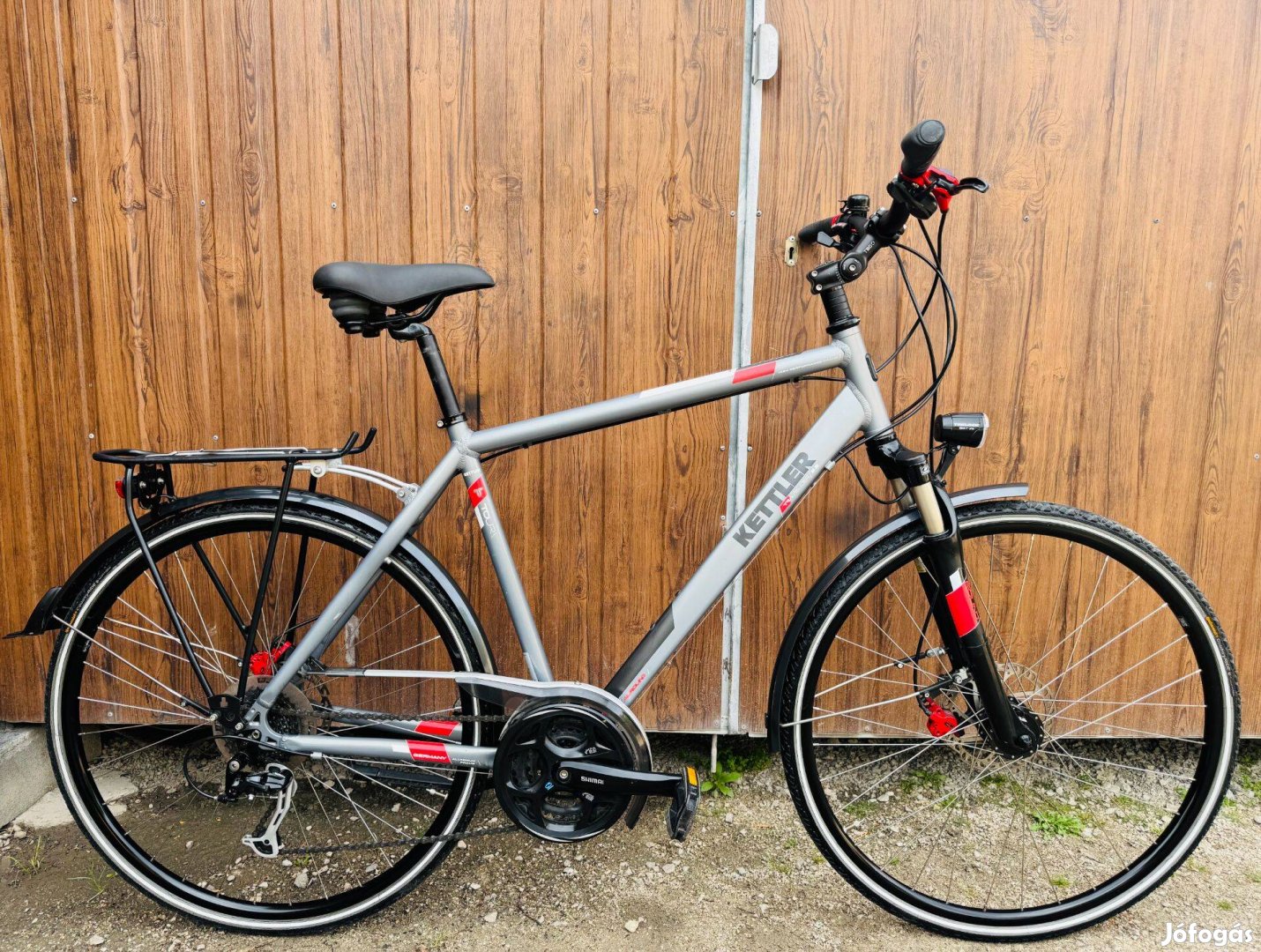 28" Kettler aluvázas Trekking kerékpár Újszerű!Shimano/3x8s/Hidrfék/
