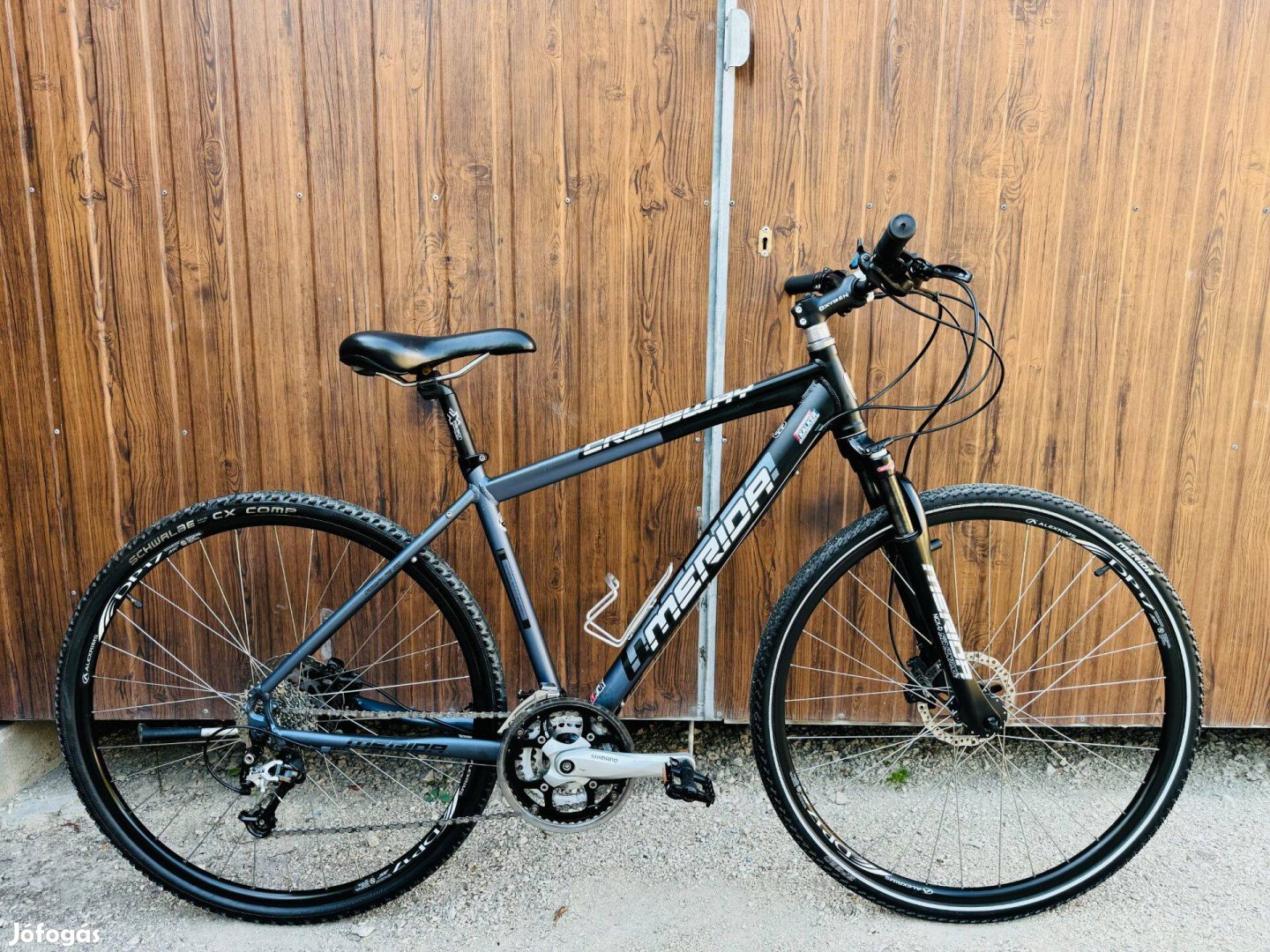 28" Merida aluvázas kerékpár Gyönyörű Áll!XT/3x9s/Hidrfék/Lockout