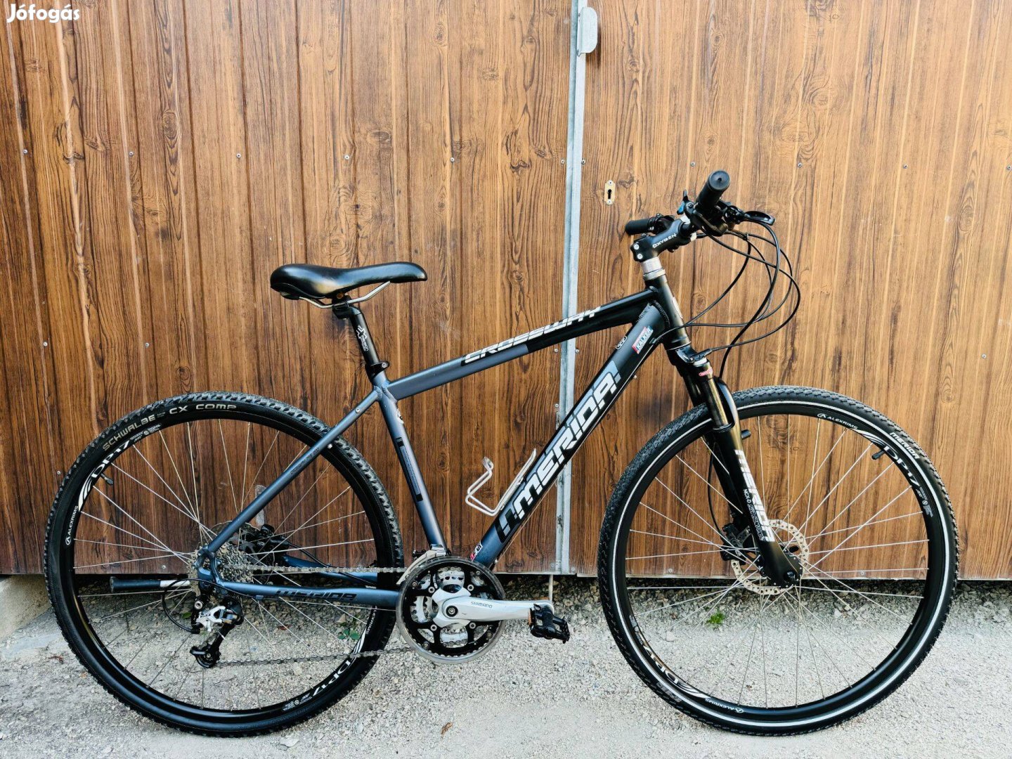 28" Merida aluvázas kerékpár Gyönyörű Áll!XT/3x9s/Lockout/Hidrfék