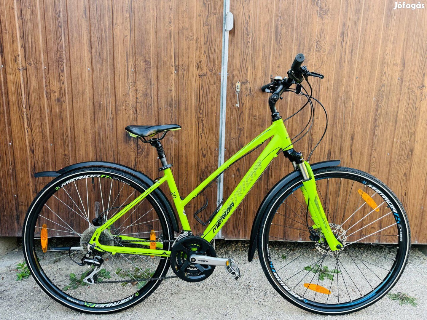 28" Merida aluvázas kerékpár Gyönyörű áll!Shimano/3x8/Lockout/Hidrfék