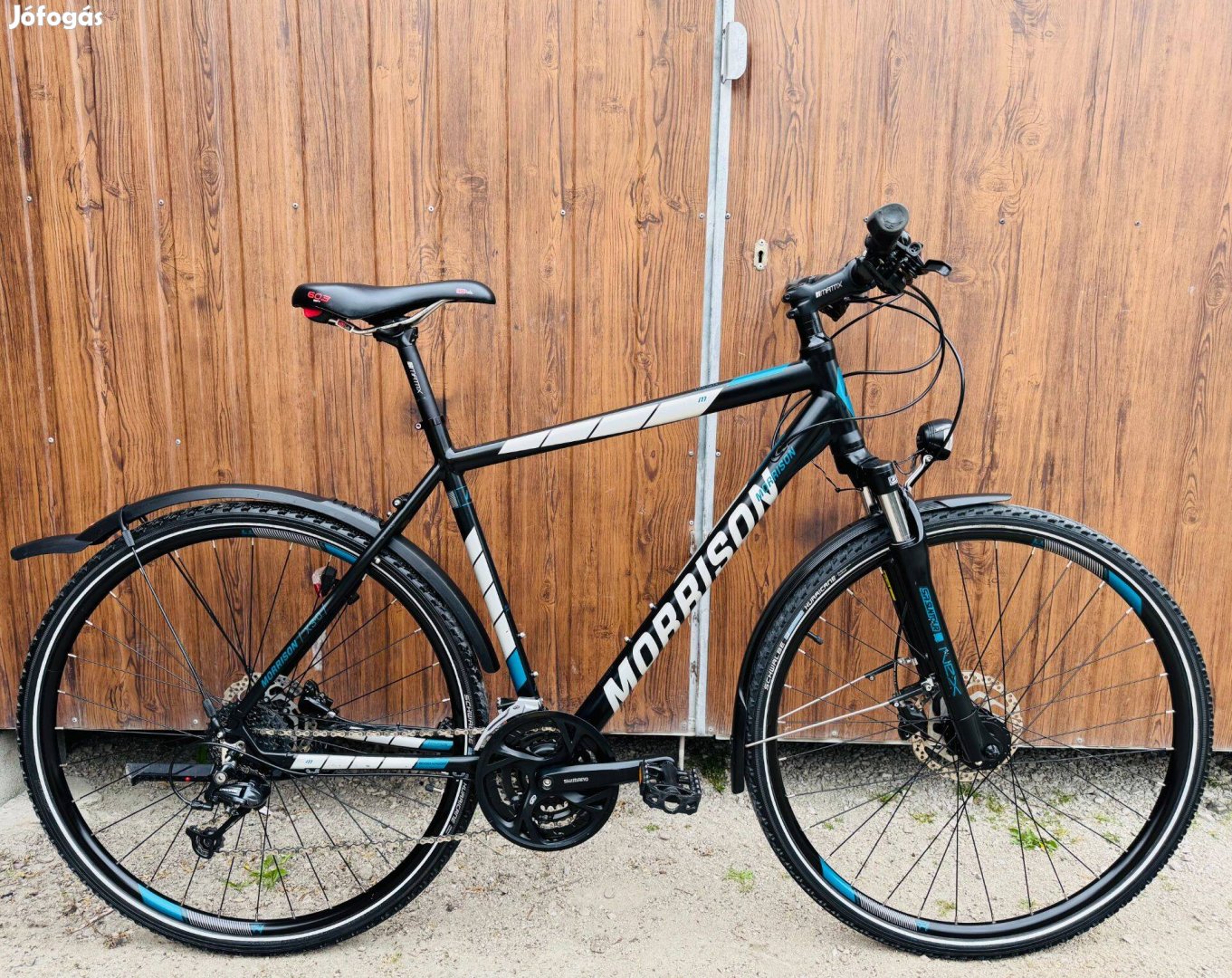 28" Morrison aluvázas Trekking kerékpár Újszerű Áll!Deore/3x8s/Hidrfék