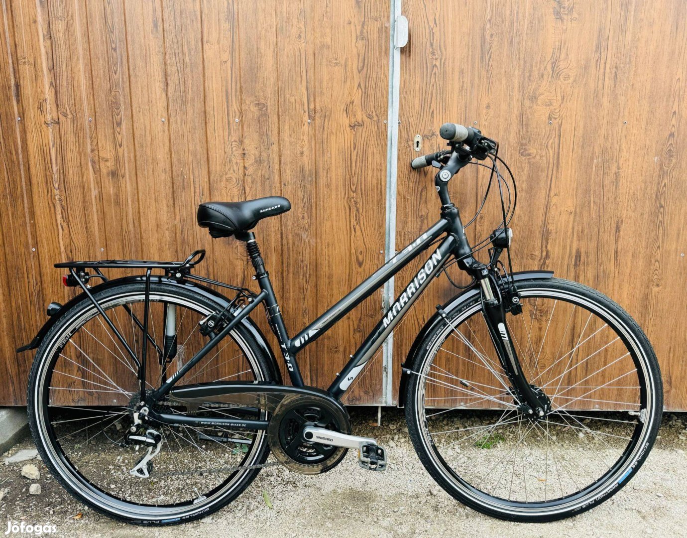 28" Morrison aluvázas kerékpár Gyönyörű Áll!Shimano/3x8s/Hidrfék/