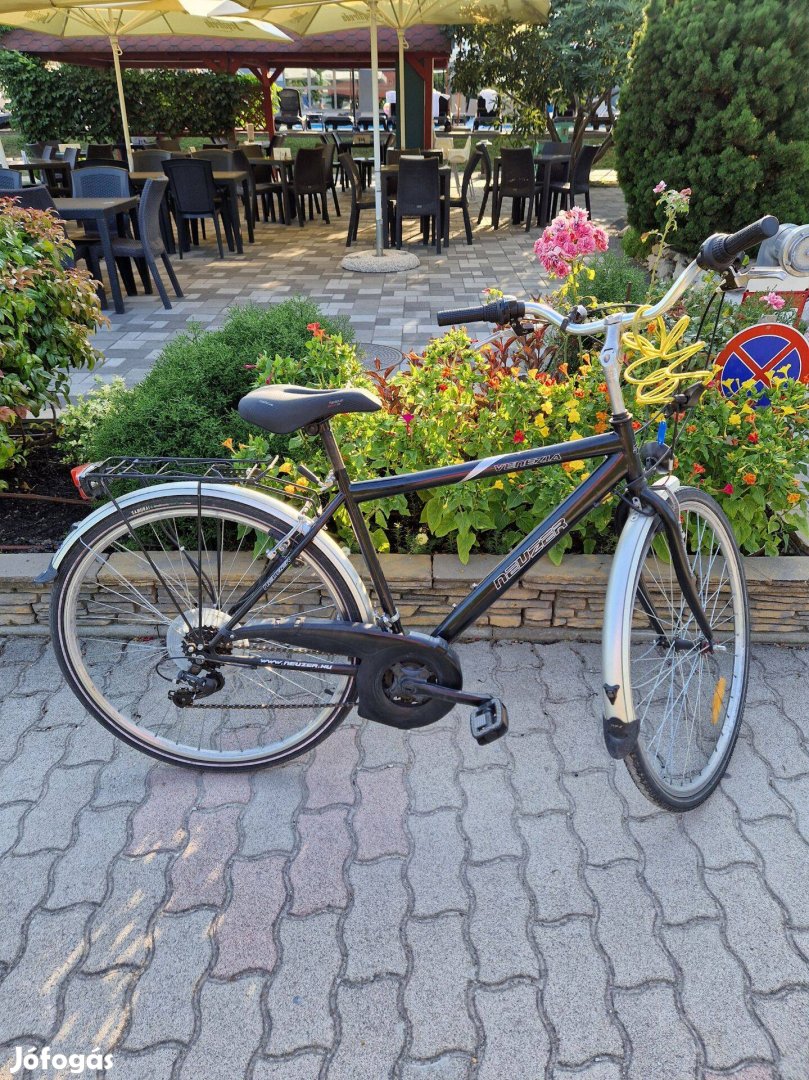 28" Neuzer Trekking férfi kerékpár fémbetétes gumi ipari csapágy 35sz