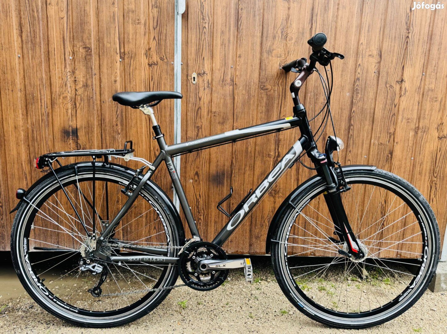 28" Orbea aluvázas Trekking kerékpár Újszerű áll!SLX/3x9s/Hidrfék/Lock