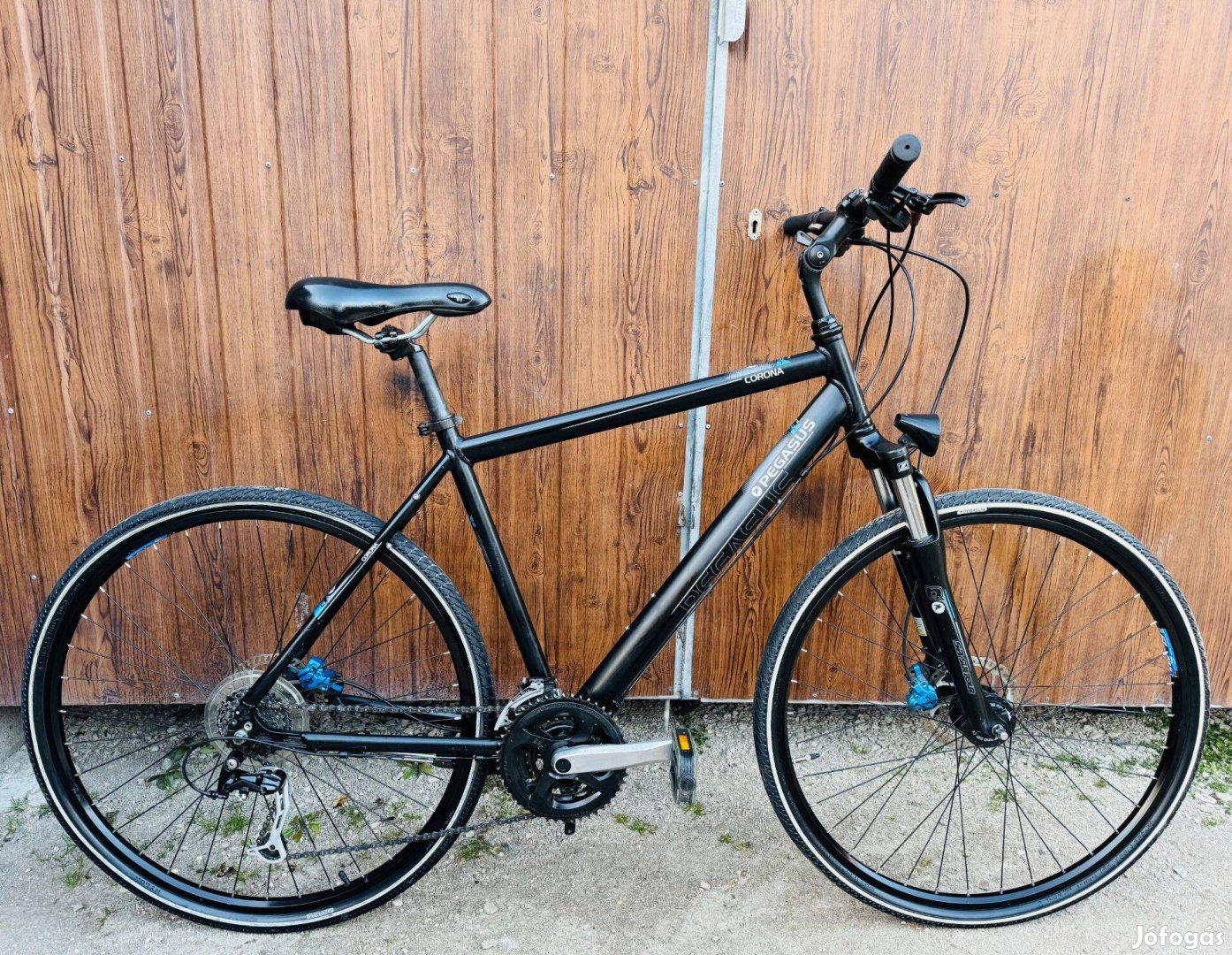 28" Pegasus aluvázas Trekking kerékpár Kitűnő áll!Shimano/3x7/Hidrfék/