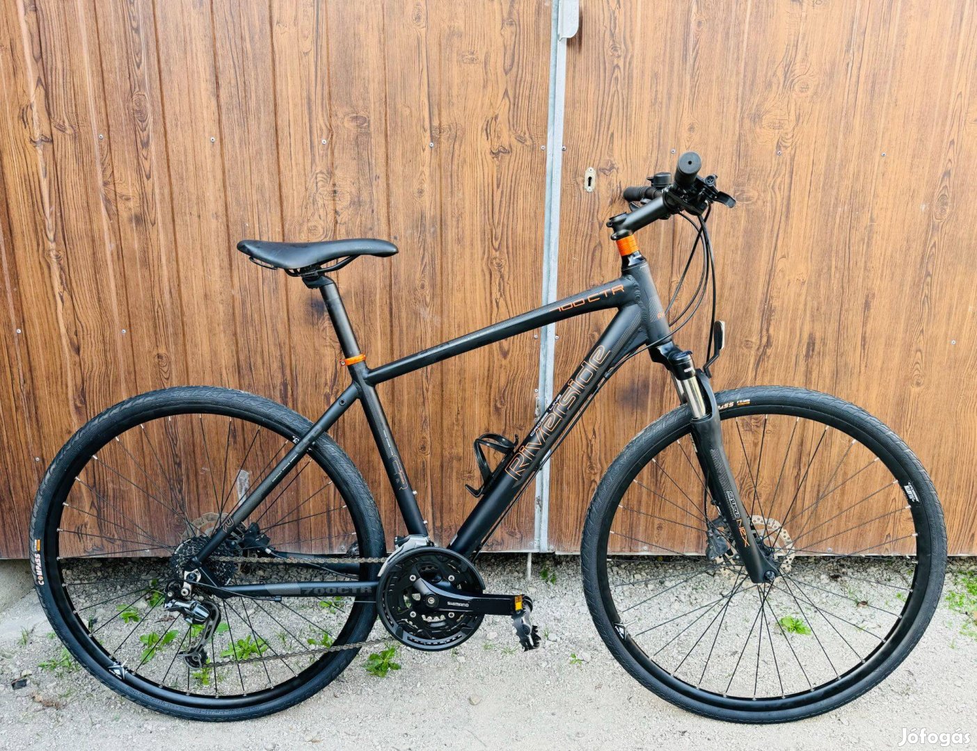 28" Riverside aluvázas Trekking kerékpár Kitűnő áll!Deore/3x9/Hidrfék/
