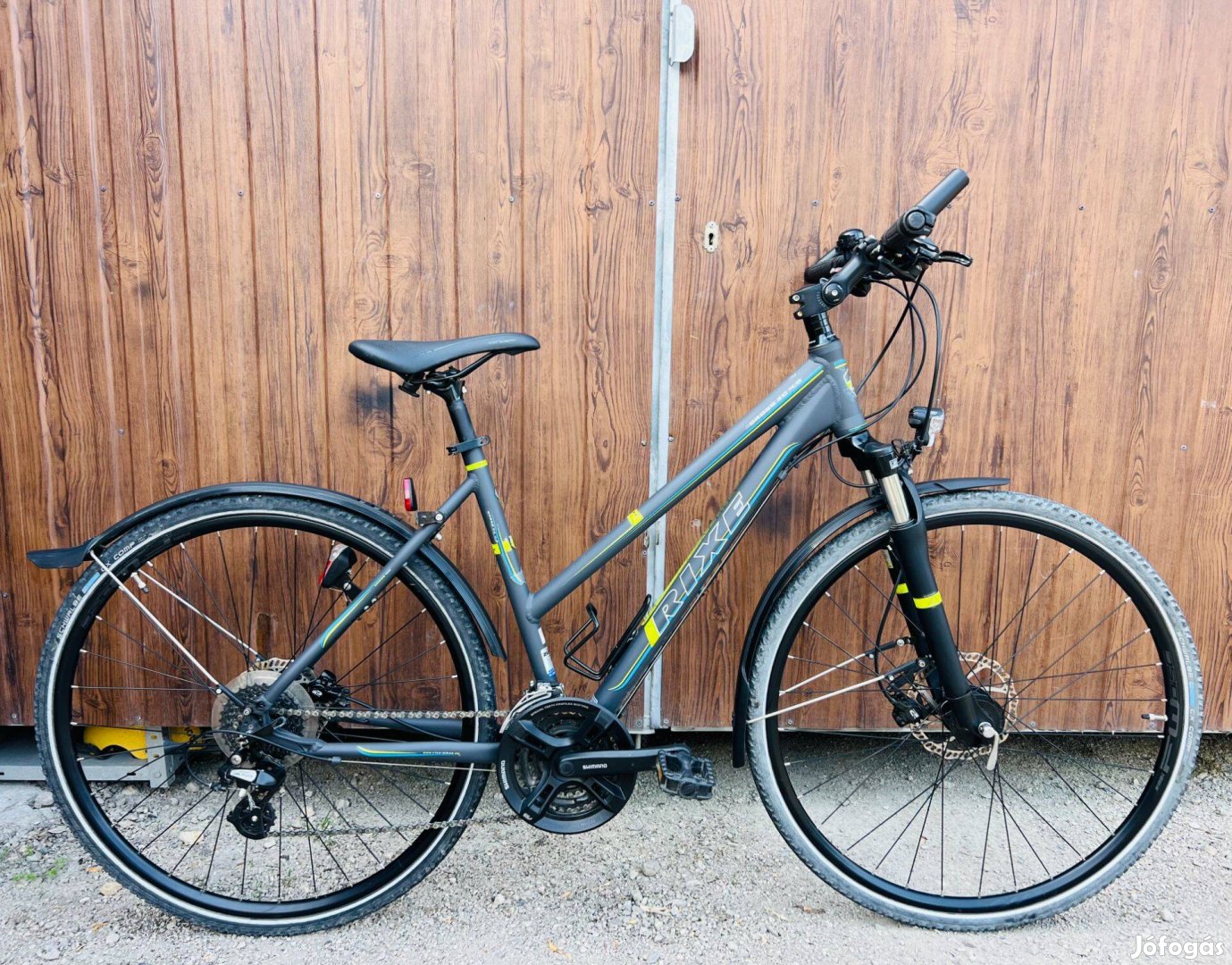 28" Rixe aluvázas Trekking kerékpár Gyönyörű áll!Shimano/3x8/Hidrfék/