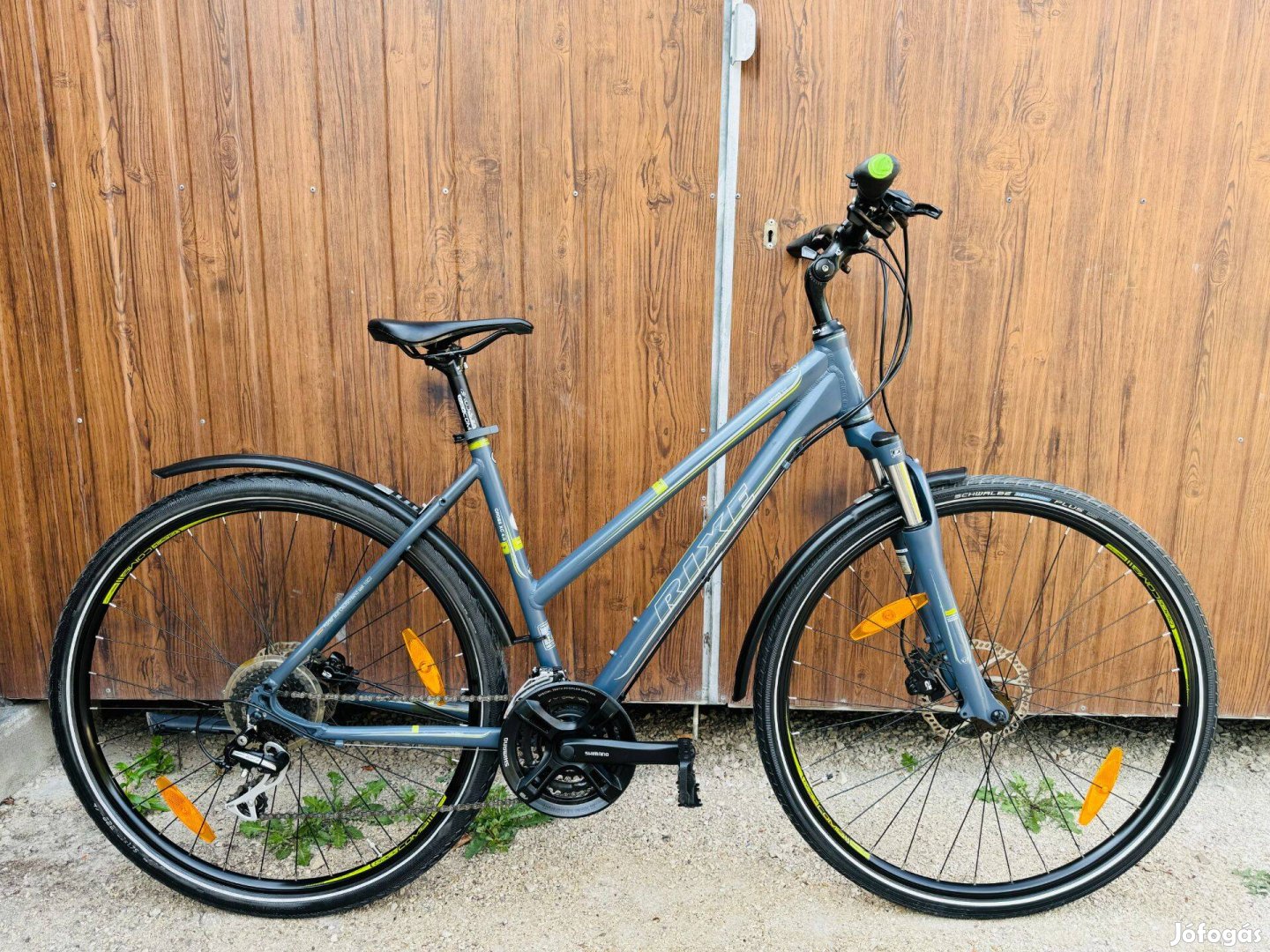 28" Rixe aluvázas Trekking kerékpár Gyönyörű áll!Shimano/3x8s/Hidrfék/