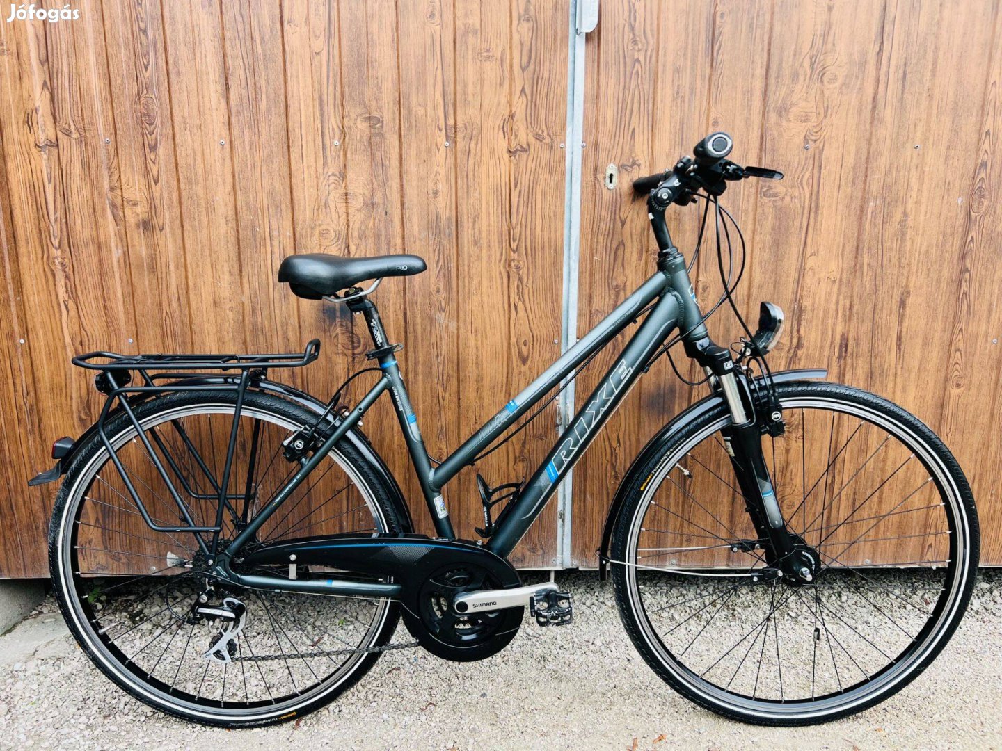 28" Rixe aluvázas Trekking kerékpár Kitűnő áll!Shimano/3x8s/Hidrfék/