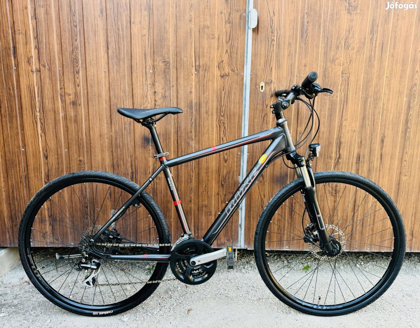 28" Rixe aluvázas Trekking kerékpár Kitűnő áll!Shimano/3x8s/Hidrfék/