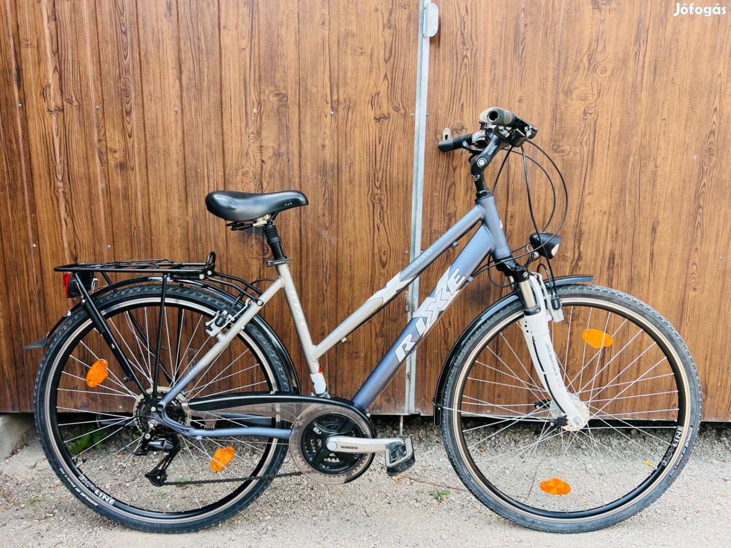 28" Rixe aluvázas Trekking kerékpár Újszerű áll!Deore/3x7s/Hidrfék/