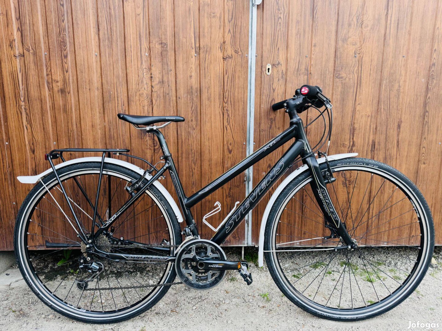 28" Stevens aluvázas Trekking kerékpár Új áll!Full Deore/3x9s/Fixvilla