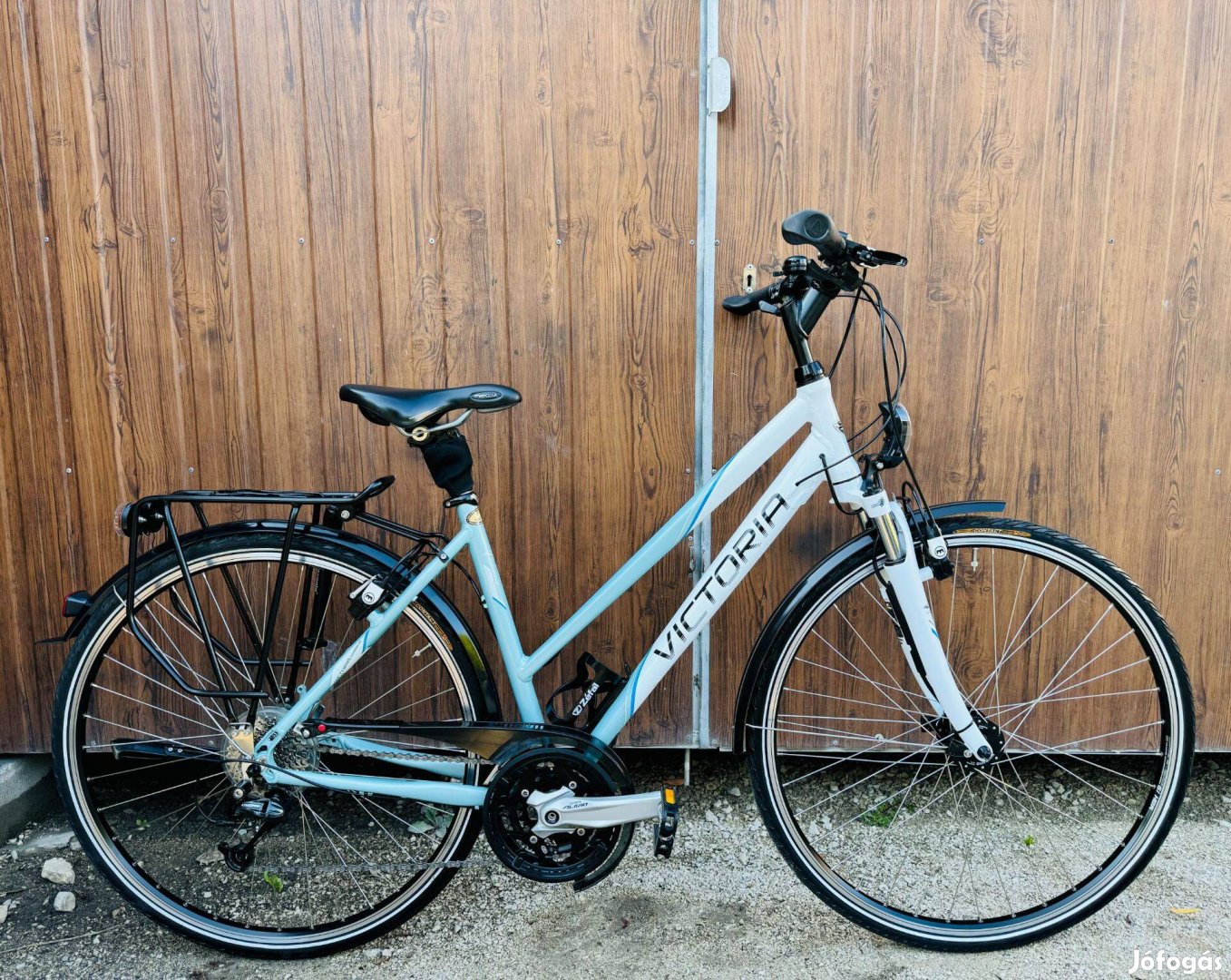 28" Victoria aluvázas Trekking kerékpár Újszerű áll!Deore/3x9/Hidrfék/