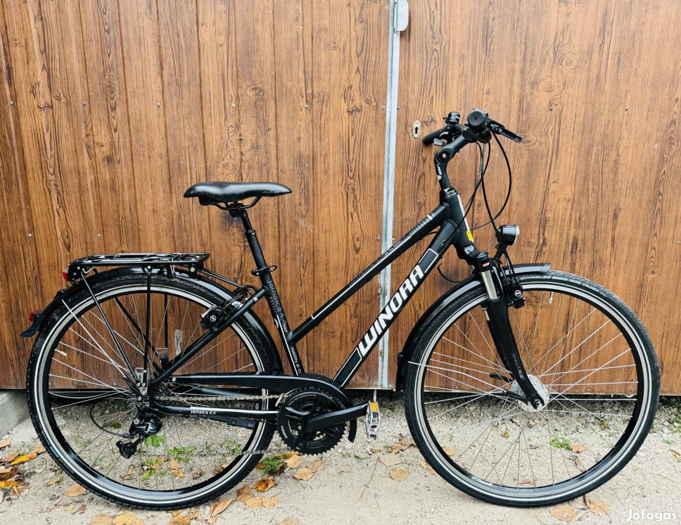 28" Winora aluvázas Trekking kerékpár Kitűnő Áll!Deore/3x8s/Hidrfék/