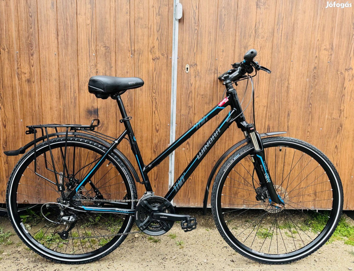 28" Winora aluvázas Trekking kerékpár Újszerű áll!Shimano/3x8s/Hidrfék