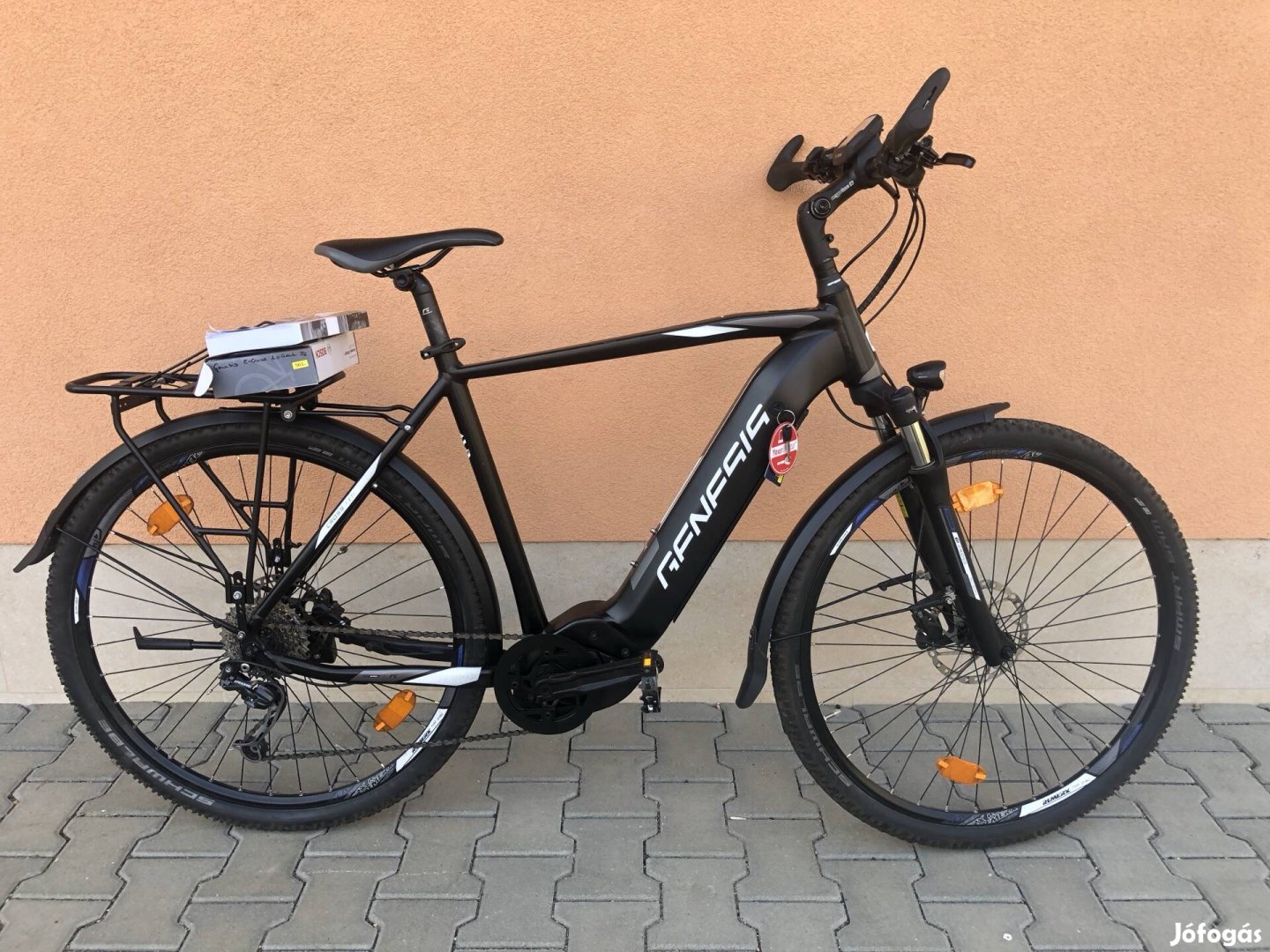 28"-os Genesis ebike, CX 500Wh, 1070km, 55-ös váz, garancia