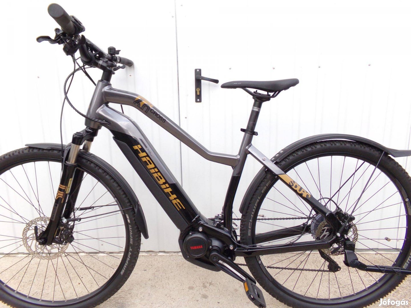 28-as Haibike Sduro Cross ebike tárcsafék, 2x10 SLX/XT_Jó állapot