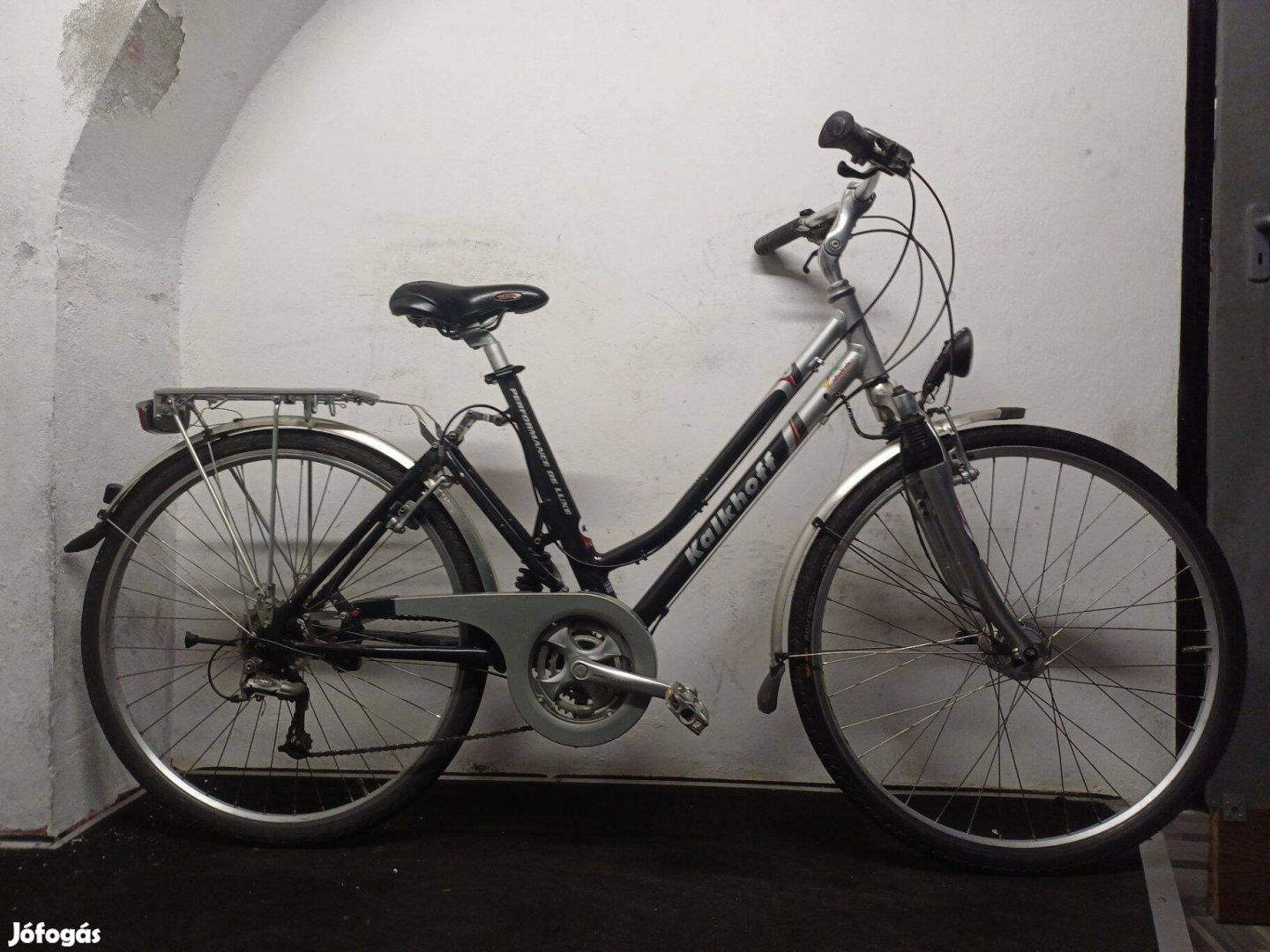 28-as Kalkhoff kerékpár, bicikli Szervizelve Garancia