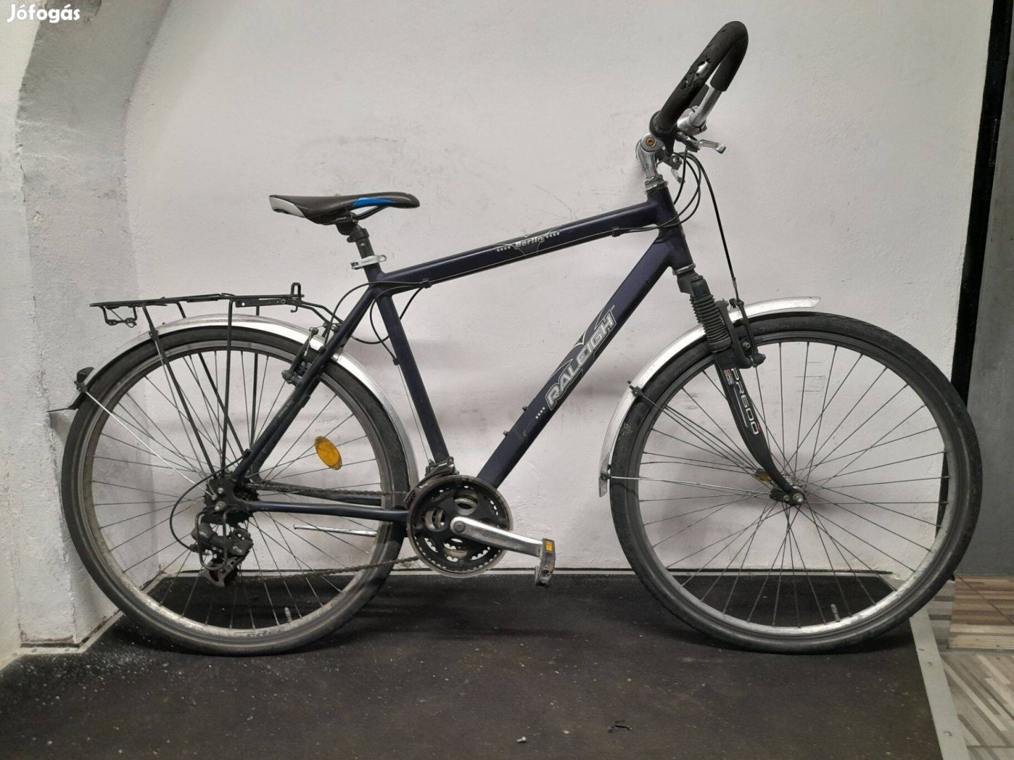 28-as Raleigh kerékpár, bicikli Szervizelve + Garancia