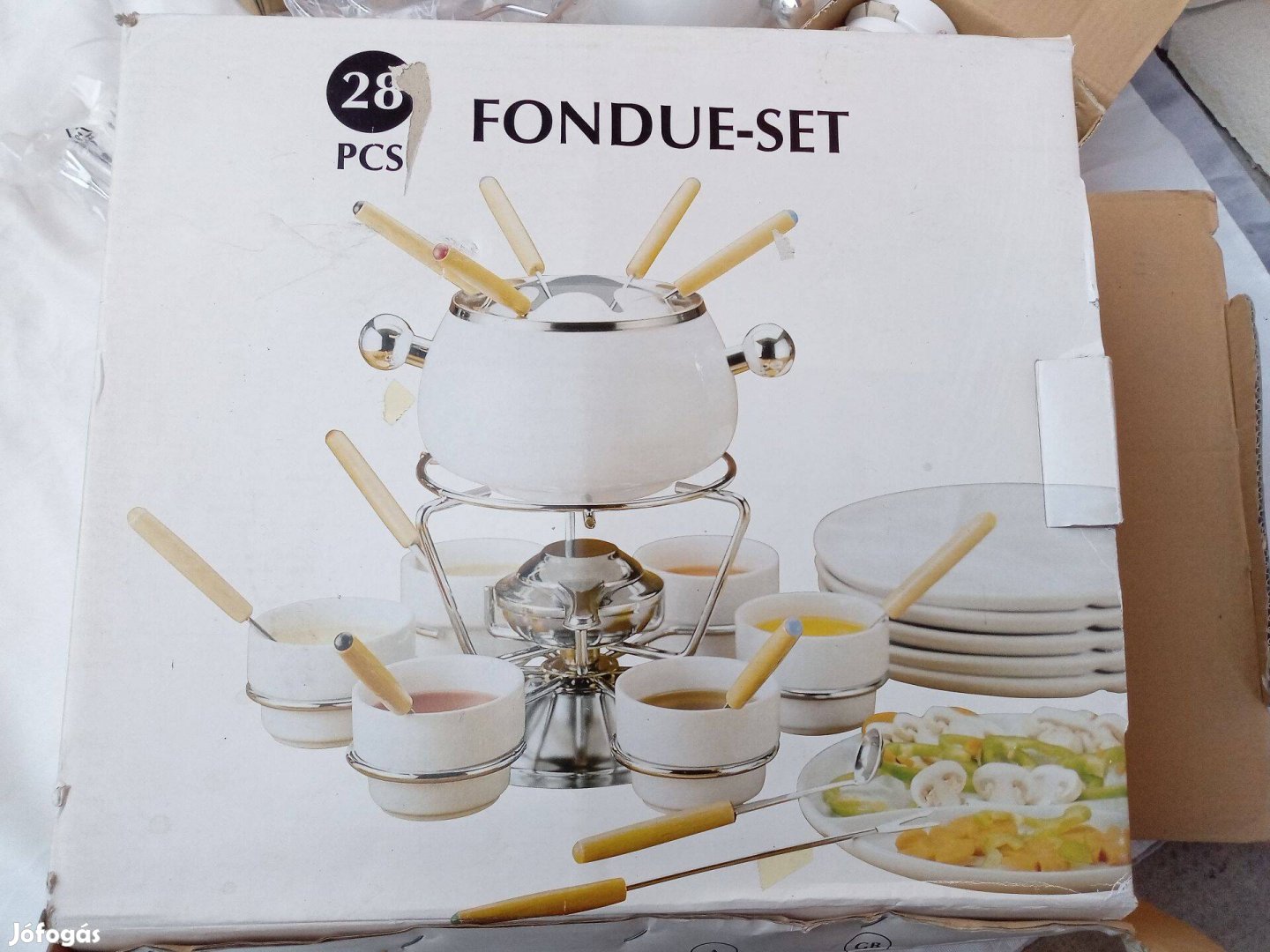 28 db Fondue készlet