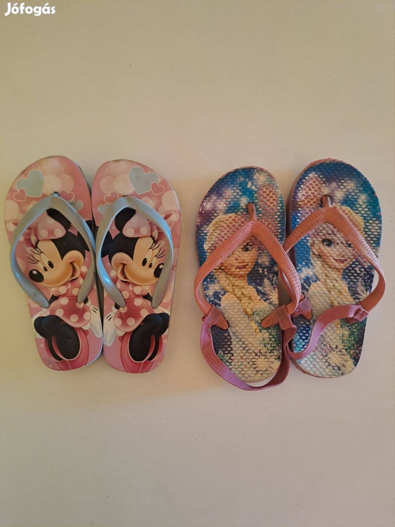 28 lanyka Disney papucsok: Jegvarazs, Minnie