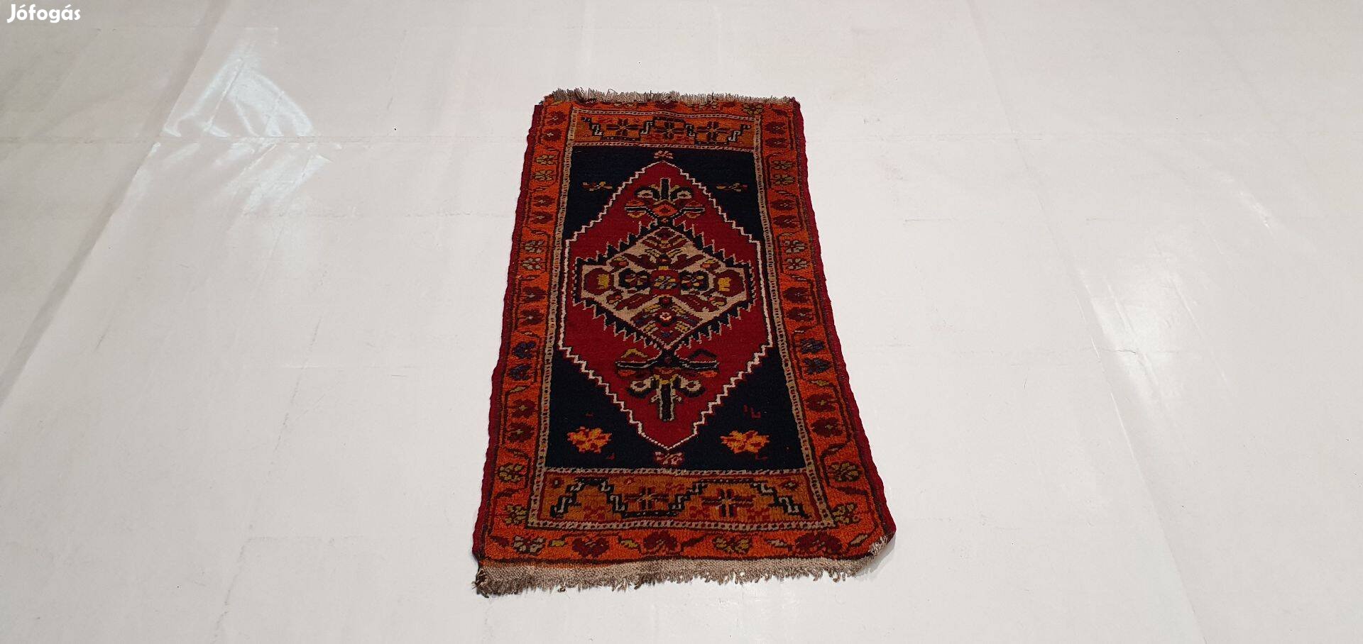 2958 Török Tashpinar kézi csomó gyapjú perzsa szőnyeg 119X56CM