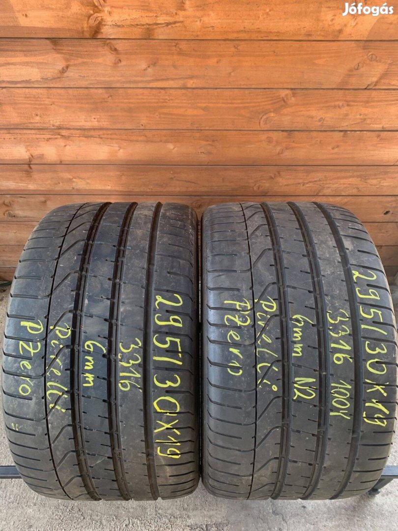 295/30R19 295 30 19 295/30x19 Pirelli nyári gumi eladó