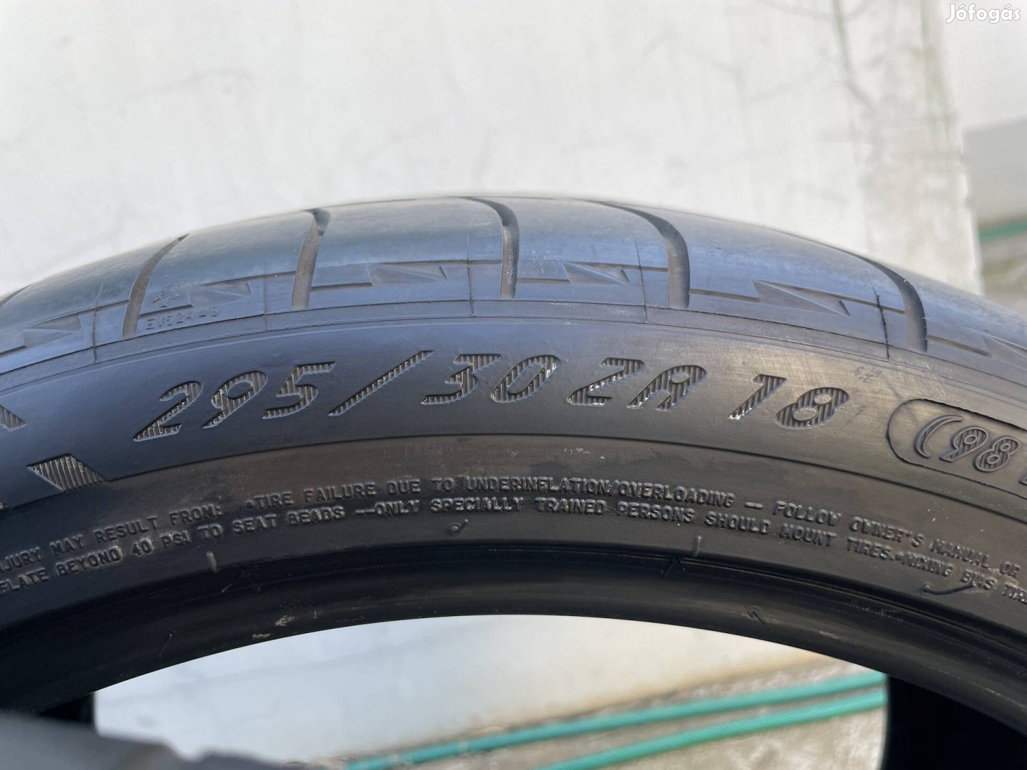 295/30 r18 Michelin pilot sport 2 2db