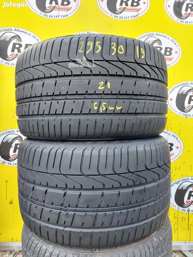 295/30 r19 Pirelli Pzero TM,,Évjárat:2021,,6.5mm