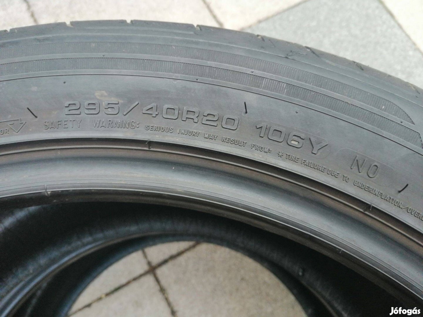 295 40 20 goodyear 295/40 R 20 nyári gumi 2 db