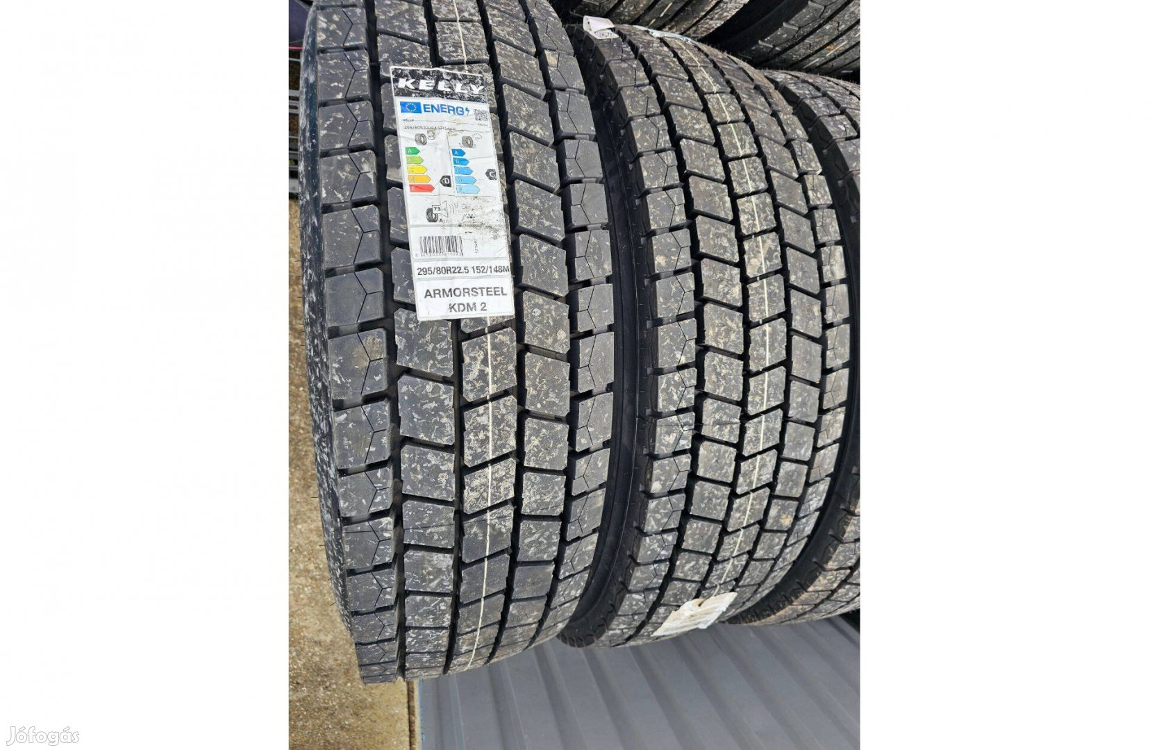 295/80R22,5 Kelly KDM2 Húzó (Goodyear Termék) Új Gumi Akció!!!