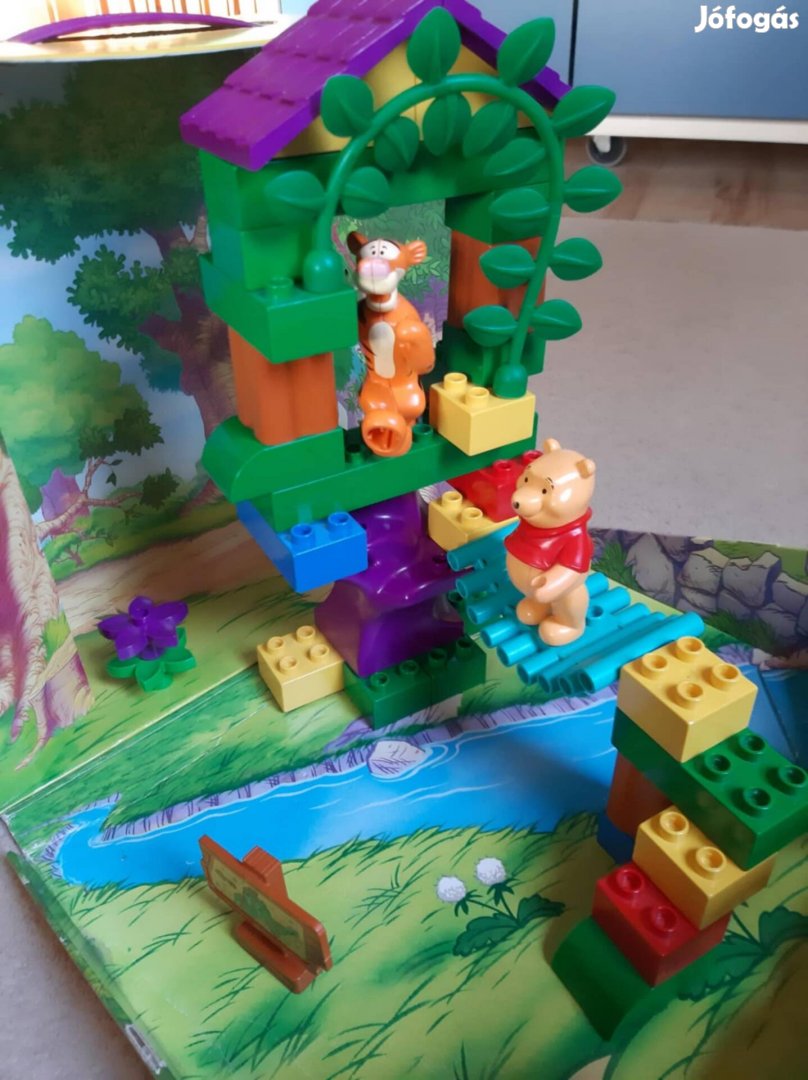 2990 LEGO Duplo Micimackó Tigris Faháza