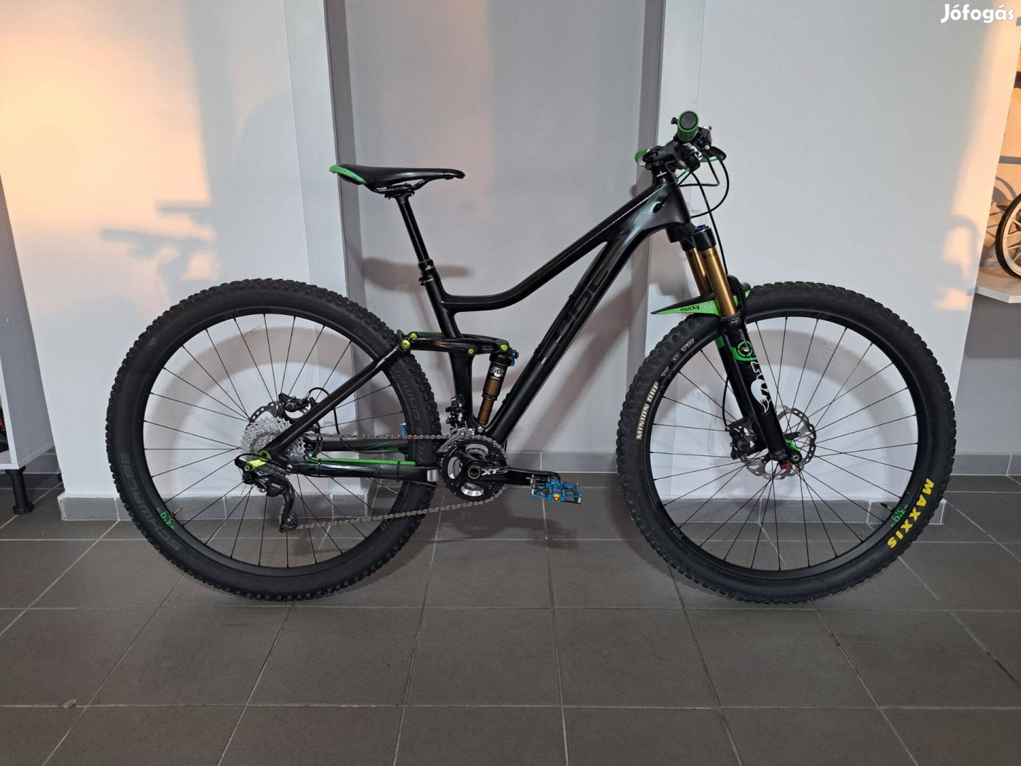 29" Cube Stereo 140 Race Carbon Fully 29 újszerű kerékpár Mtb