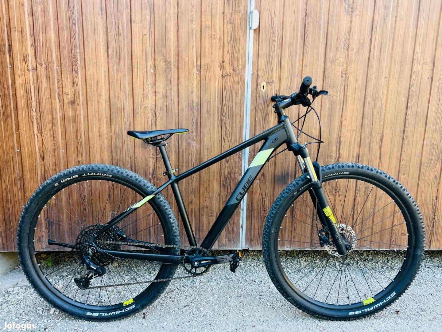 29" Cube aluvázas kerékpár Gyönyörű áll!SRAM SX/1x12s/Lockout/Hidrfék