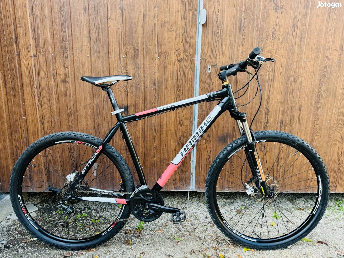 29" Haibike aluvázas kerékpár Gyönyörű áll!Deore/3x9s/Hidrfék/Lockout