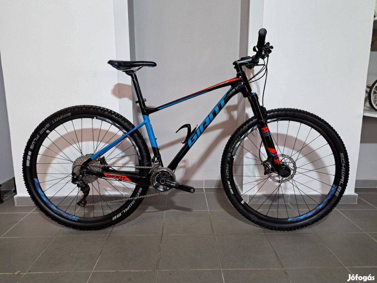 29" megkímélt Giant Fathom kerékpár Full XT 2x11 Fox 29 Mtb