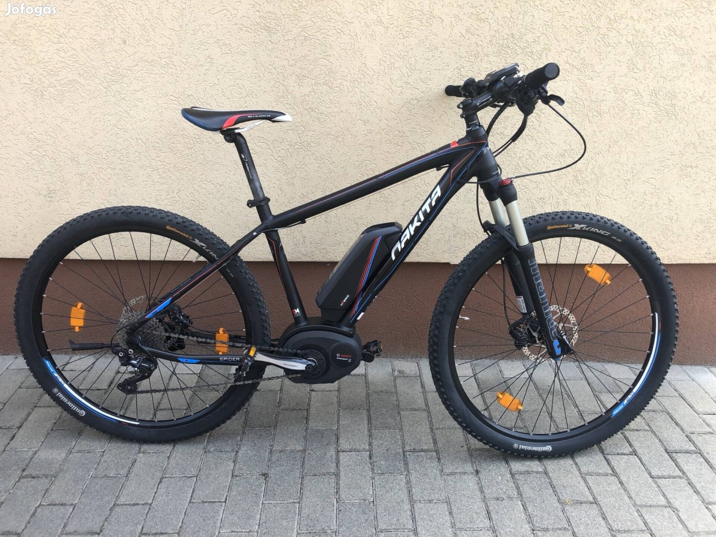 29"-os Nakita ebike, 48-as váz, CX 400Wh, 465km