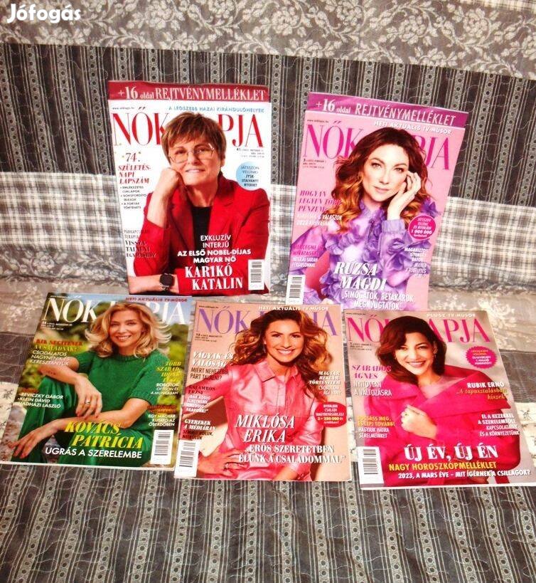 29 db új nők lapja magazinok egyben eladók