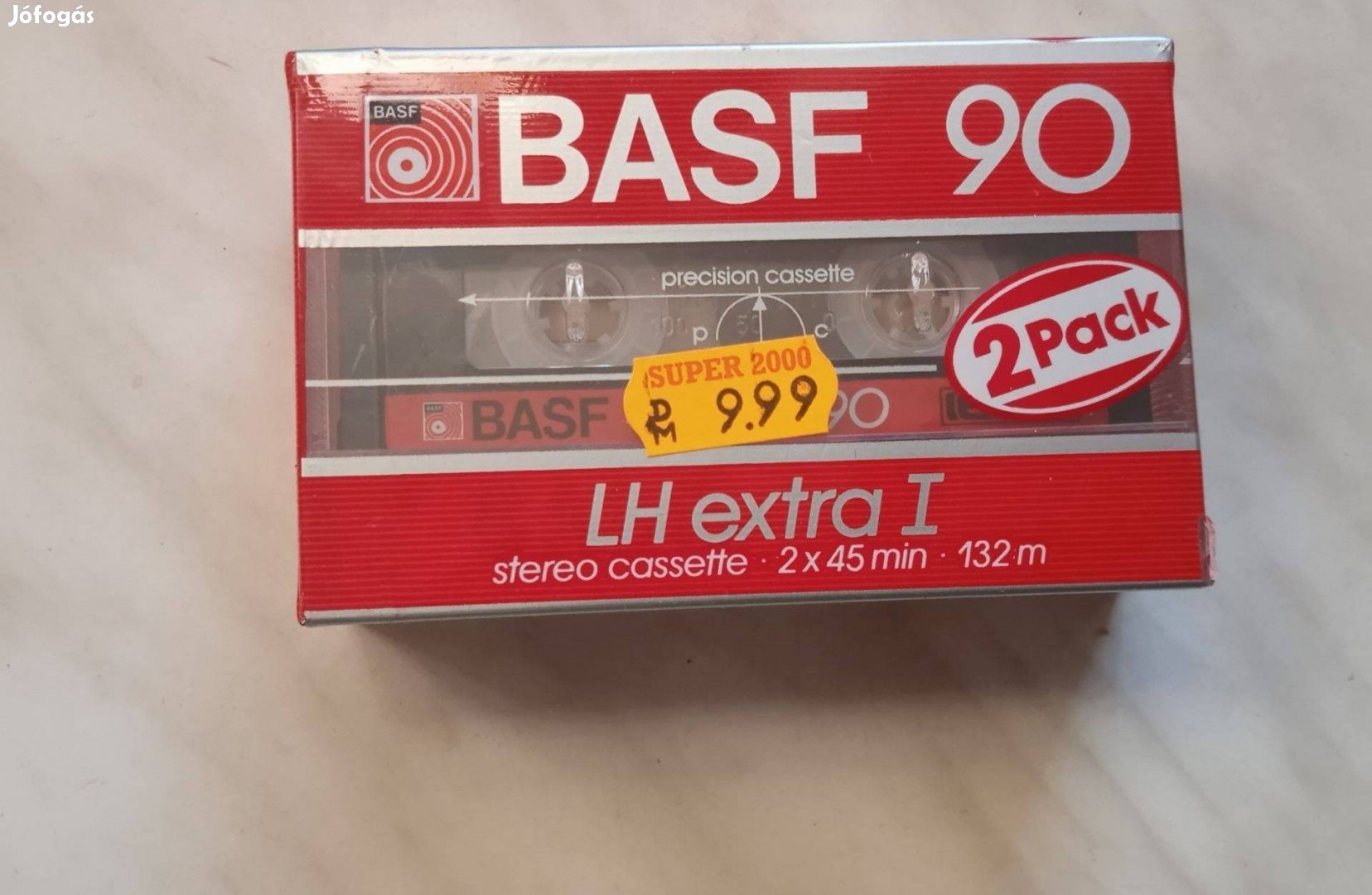 2DB BASF LH Extra új magnó kazetta eladó