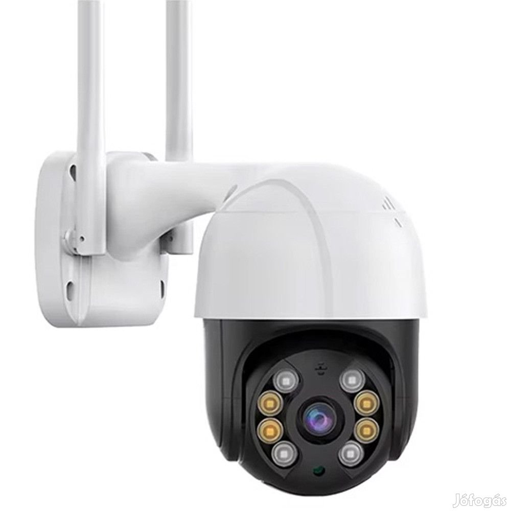 2MP HD fehér szín WiFi PTZ IP kamera kültéri otthoni